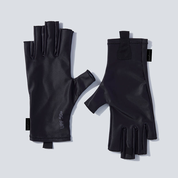 Black Anti-UV light Glove For Nails Salon Professional UPF 99+